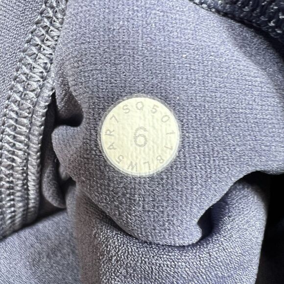 Lululemon Leggings Womens Size 6 Dazed Reveal Vortex Mesh Fabric Yoga Athleisure - Picture 10 of 11